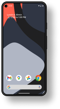 телефон на первом плане